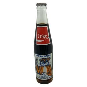 Vintage Auburn Tigers 1983 SEC Champions 1984 Sugar Bowl Coca-Cola‎ Bottle 10oz